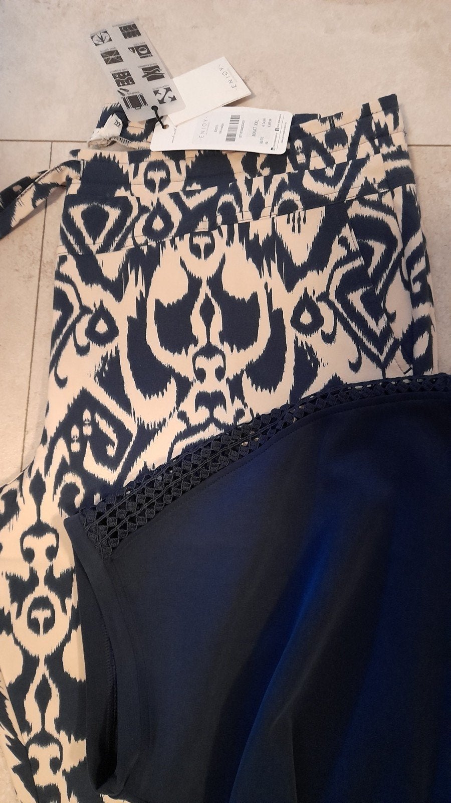 Nieuw  set je 48, Ophalen of Verzenden, Nieuw, Blauw, Broek of Spijkerbroek