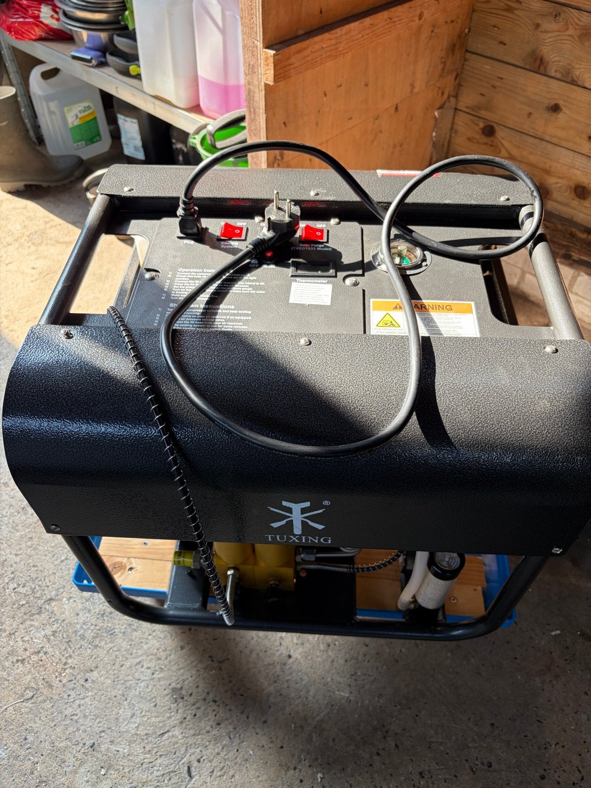 Tuxing 4500 PSI/300bar Luchtcompressor, Sport en Fitness, Ophalen, Gebruikt