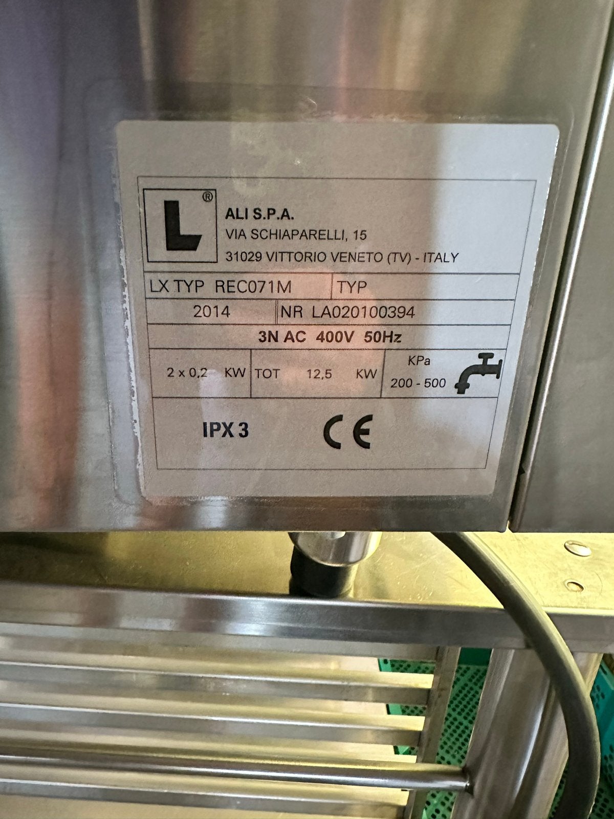 Alphatech Rapid REC071M Combi-oven 7x GN 1/1 + RVS onderstel, Ophalen, Overige merken, Hete lucht, Vrijstaand