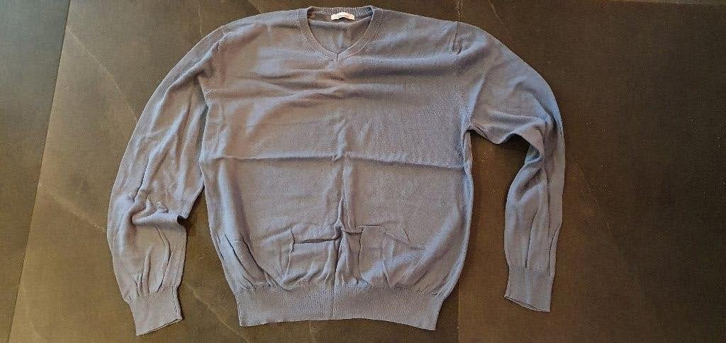 grijs/blauwe trui van camicissima, maat XL, Camicissima, Maat 56/58 (XL), Ophalen of Verzenden, Zo goed als nieuw