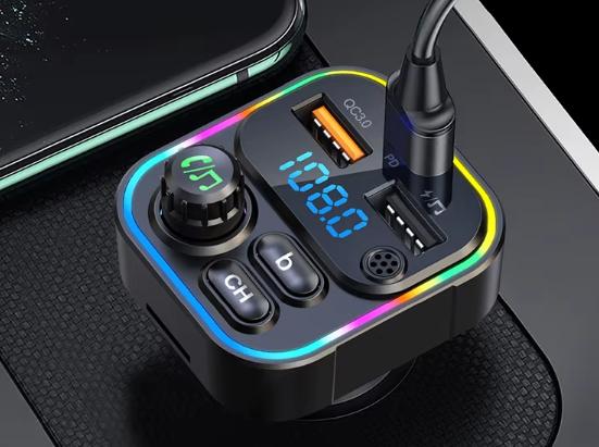 Auto MP3 speler / FM Transmitter met Bluetooth en oplader, Ophalen of Verzenden, Nieuw
