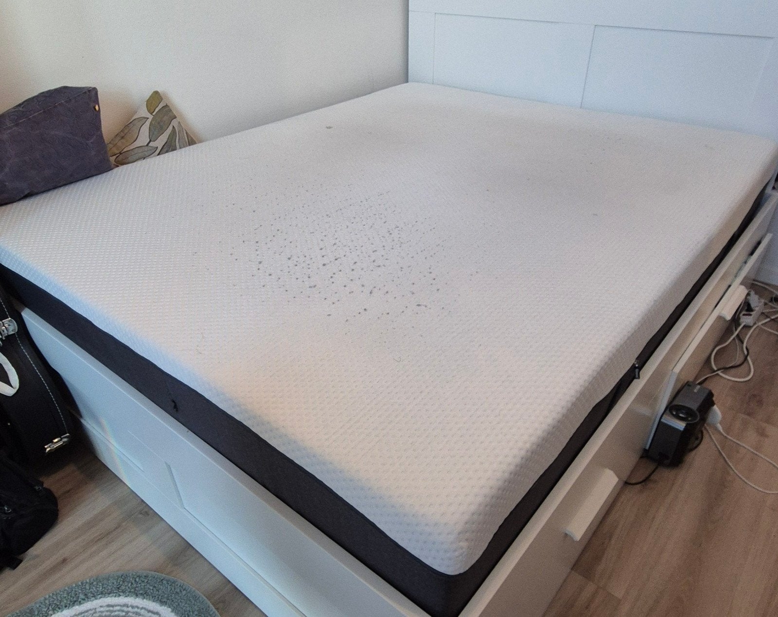 Emma O2 schuimmatras hard 160x200, Huis en Inrichting, Slaapkamer | Matrassen en Bedbodems, Ophalen, Tweepersoons, Zo goed als nieuw