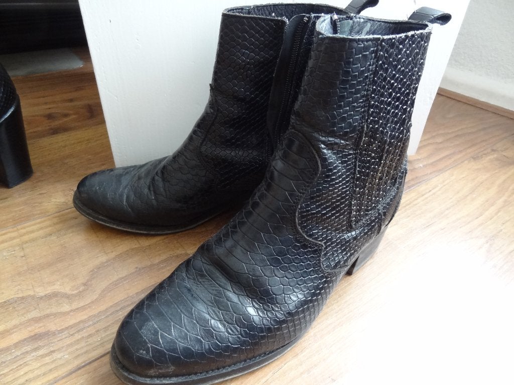Omoda laarsjes, Zwart, Omoda, Lage of Enkellaarzen, Ophalen of Verzenden