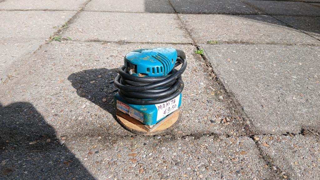 Makita schuurmachine 160 Watt te koop, Ophalen of Verzenden, Gebruikt, Minder dan 600 watt