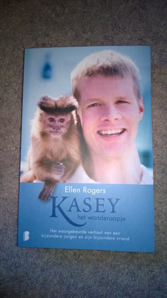 Boek - 293 - Kasey het wonderaapje - Ellen Rogers, Ophalen of Verzenden, Zo goed als nieuw