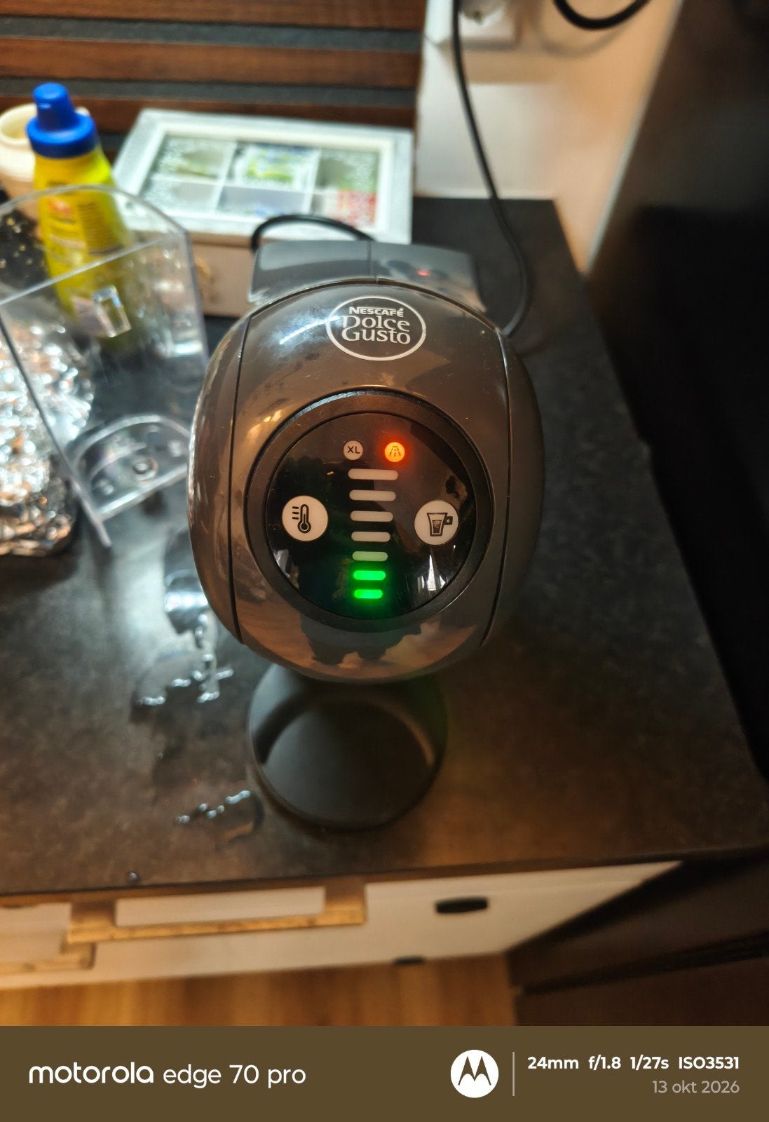 Krups Nescafé Dolce Gusto Genio S Basic KP240 koffiezetappar, Witgoed en Apparatuur, Ophalen, Gebruikt, Koffiemachine, 2 tot 4 kopjes