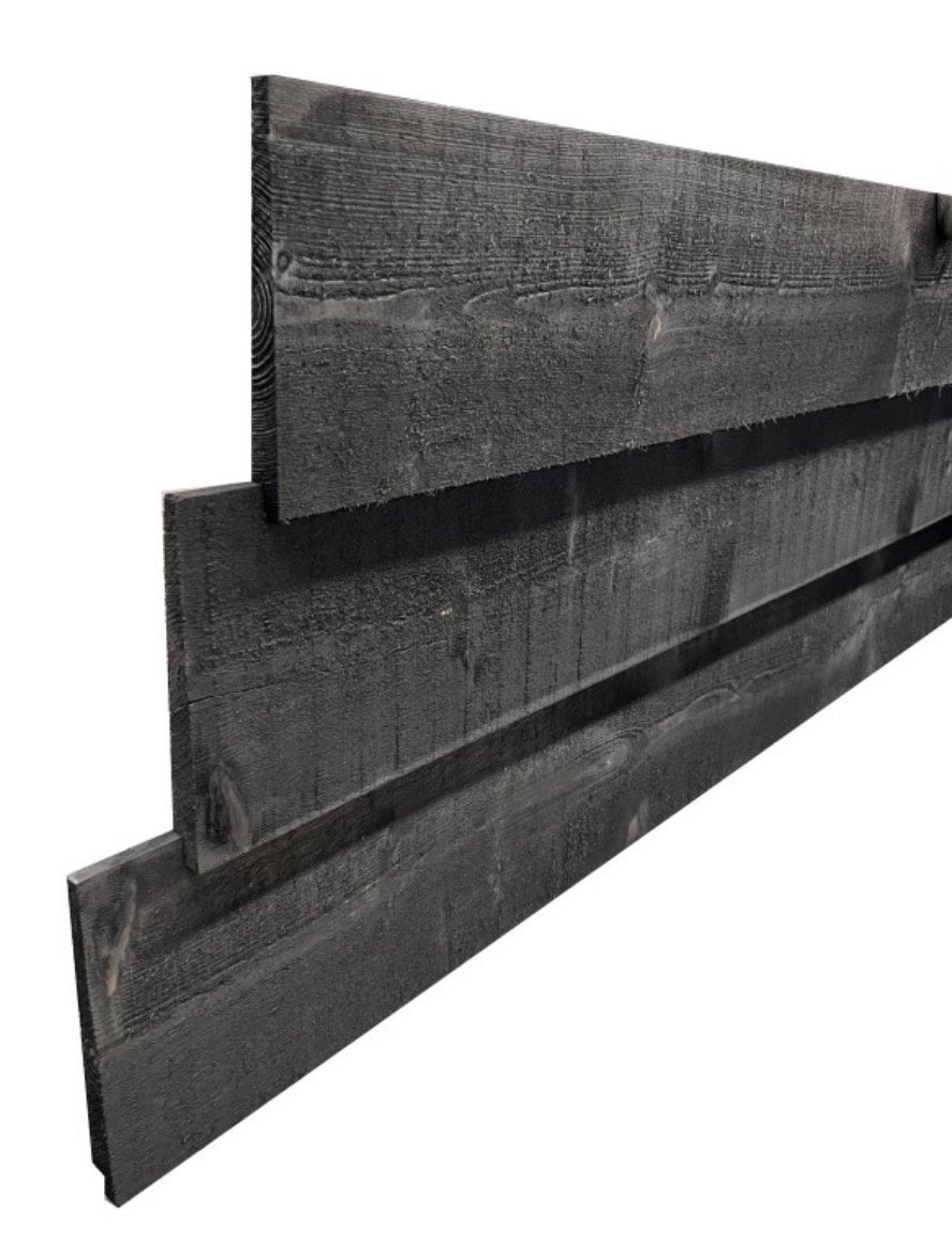 Zwart Zweeds Douglas Rabat Planken 18.5cm x 5m, Tuin en Terras, Ophalen of Verzenden, Nieuw