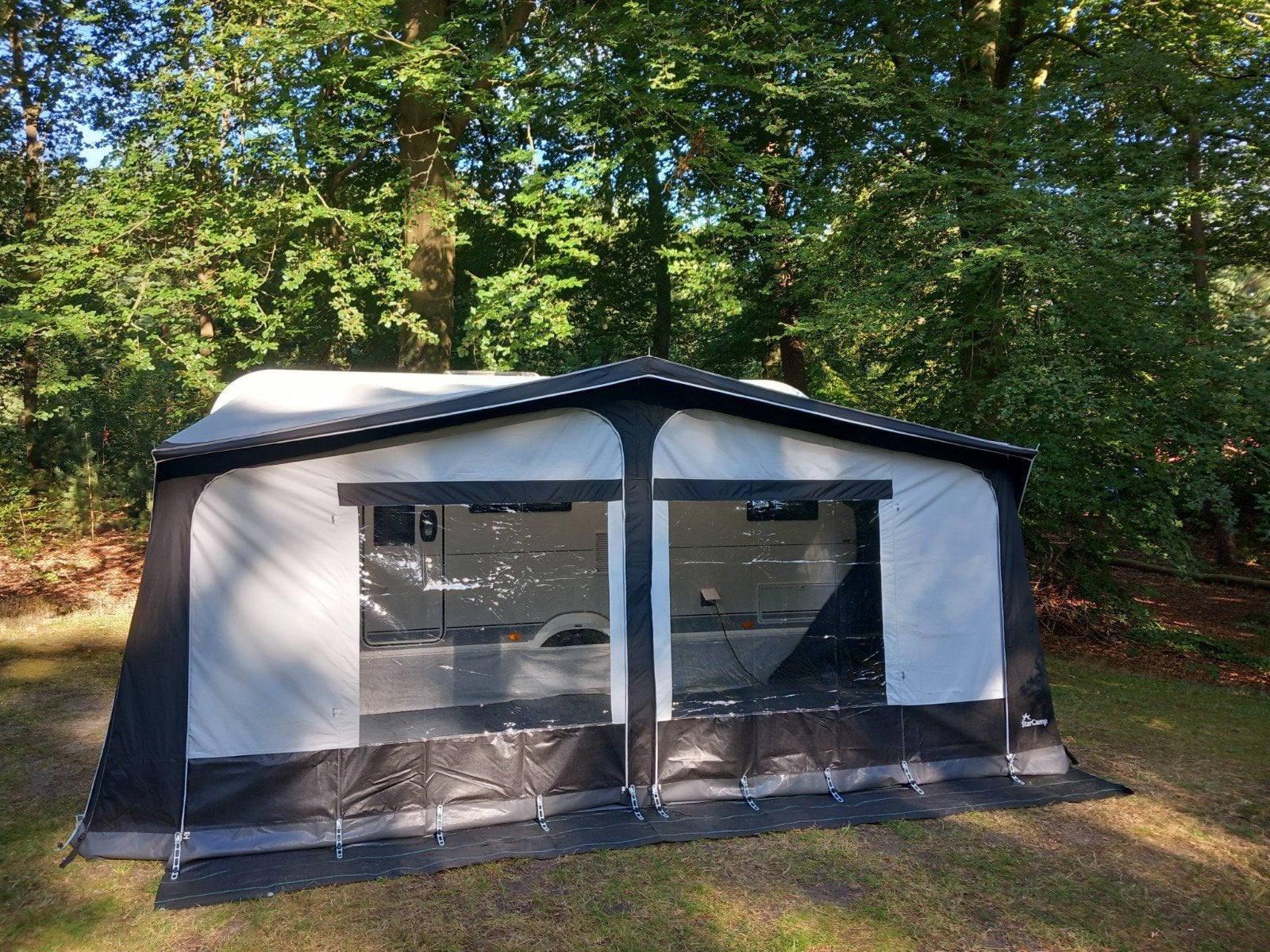 StarCamp Dorema voortent omloopmaat 925-950 cm maat 12 -ZGAN, Ophalen