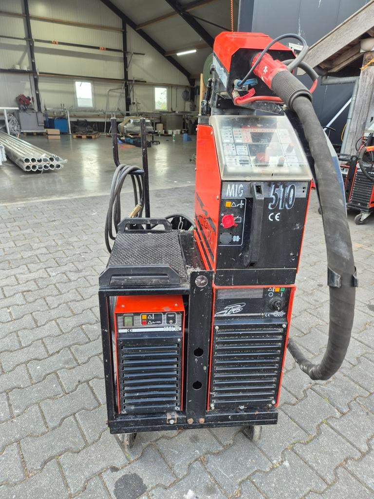 Kemppi MIG 510 Lasapparaat - met ProCool 10, Doe-het-zelf en Verbouw, Gereedschap | Lasapparaten, Ophalen of Verzenden