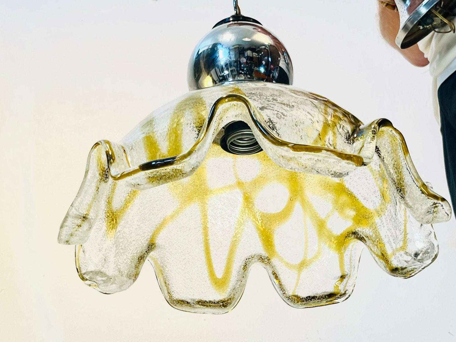hanglamp van Murano-glas, Ophalen of Verzenden, Glas