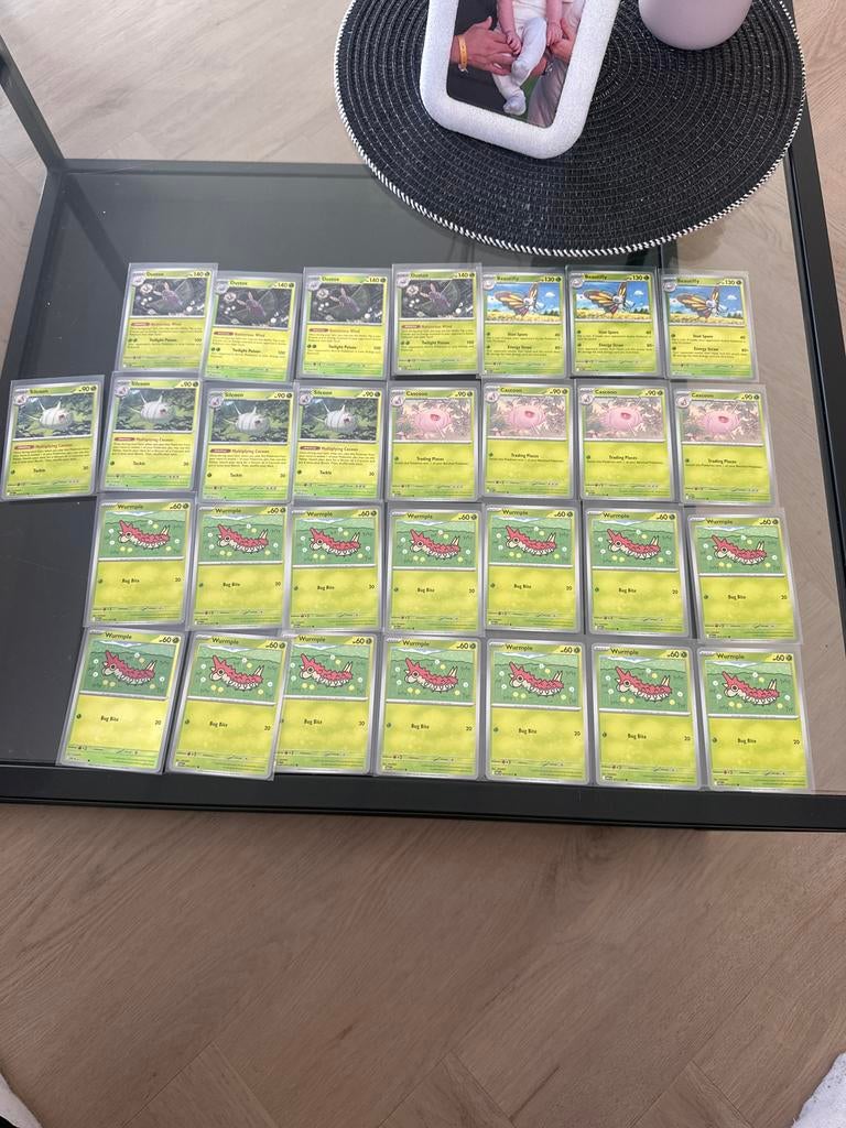Wurmple Pokémon kaarten - Grote collectie, Ophalen of Verzenden, Gebruikt, Meerdere kaarten