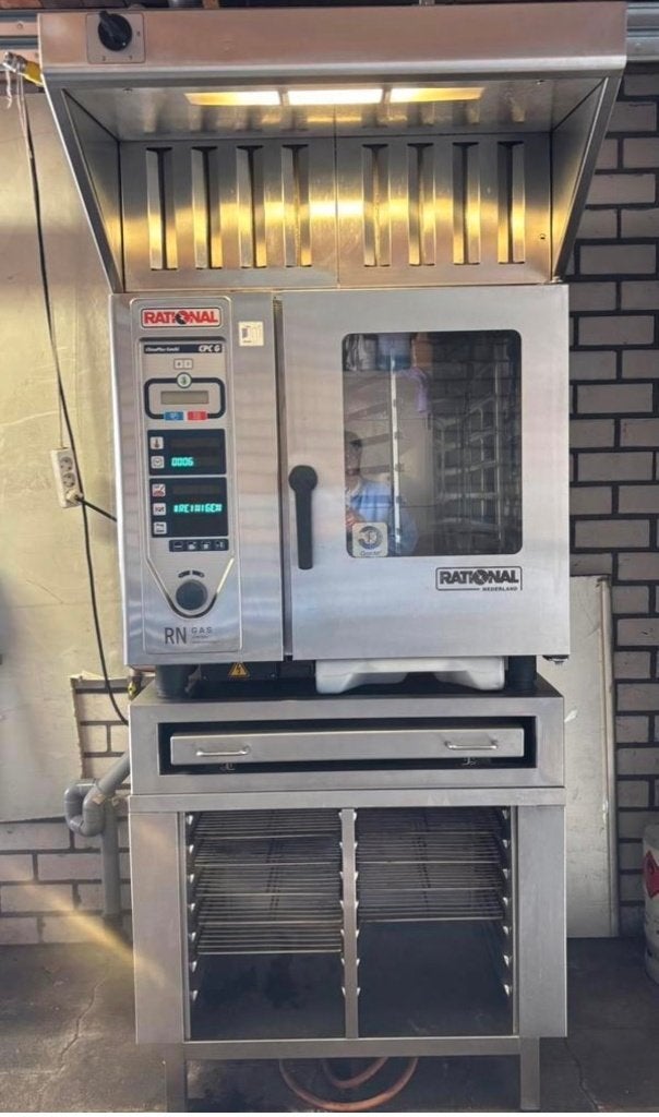 SPOED!!! Horeca Rationale Combi steamer compleet te koop, Witgoed en Apparatuur, Rational, 60 cm of meer, Ophalen of Verzenden