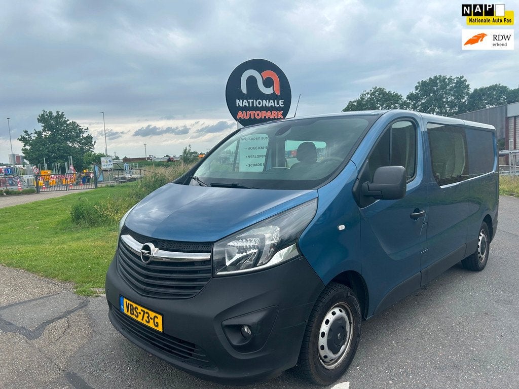 Opel Vivaro 2019 * 1.6 CDTI L2H1 * D.C * Sport EcoFlex * Eur, Auto's, Voorwielaandrijving, 125 pk, Gebruikt, Euro 6
