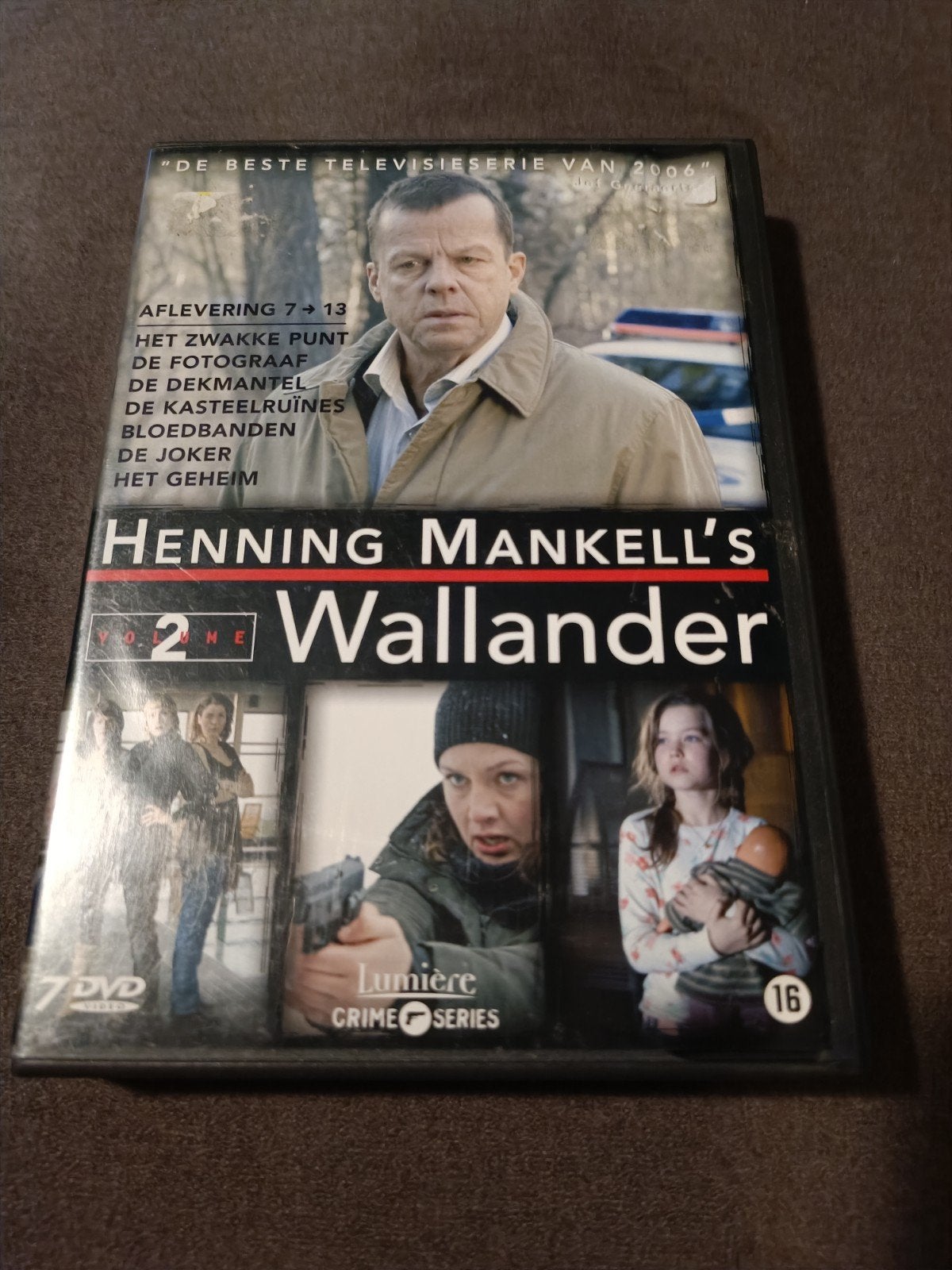 Wallander Seizoen 2 - dvd, Vanaf 12 jaar, Ophalen of Verzenden, Zo goed als nieuw, Komedie