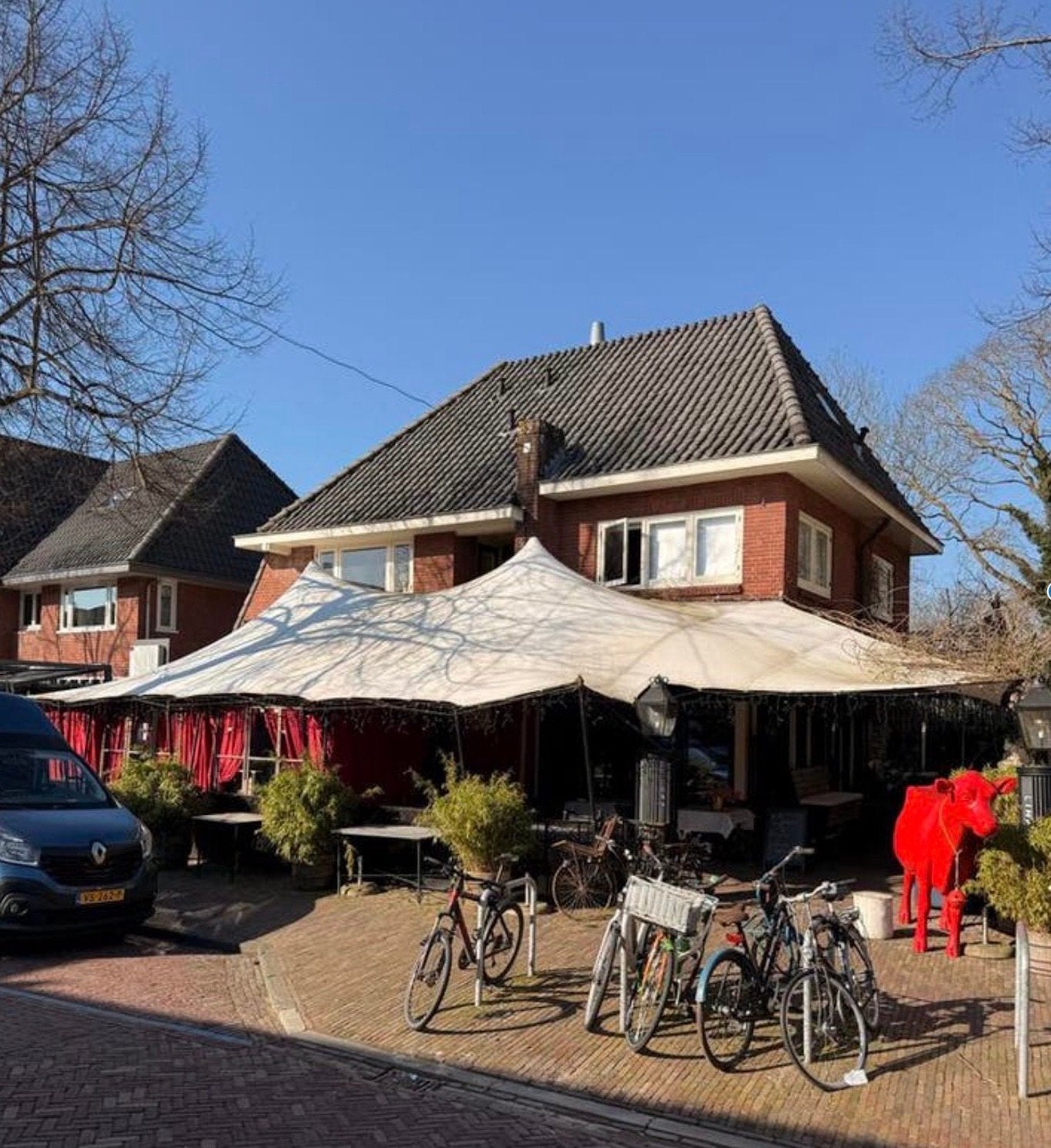 Vierlaagse stretch tent 80m3, Ophalen, 2 meter of meer, 8 meter of meer, 6 meter of meer
