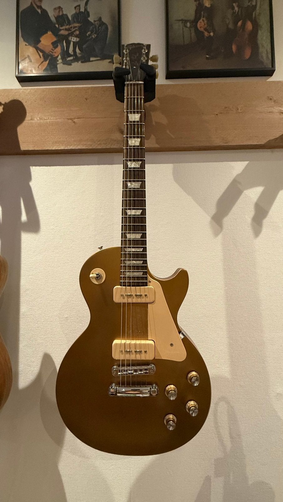 Gibson Goldtop met P90 elementen uit 2011, Ophalen, Zo goed als nieuw, Solid body, Gibson