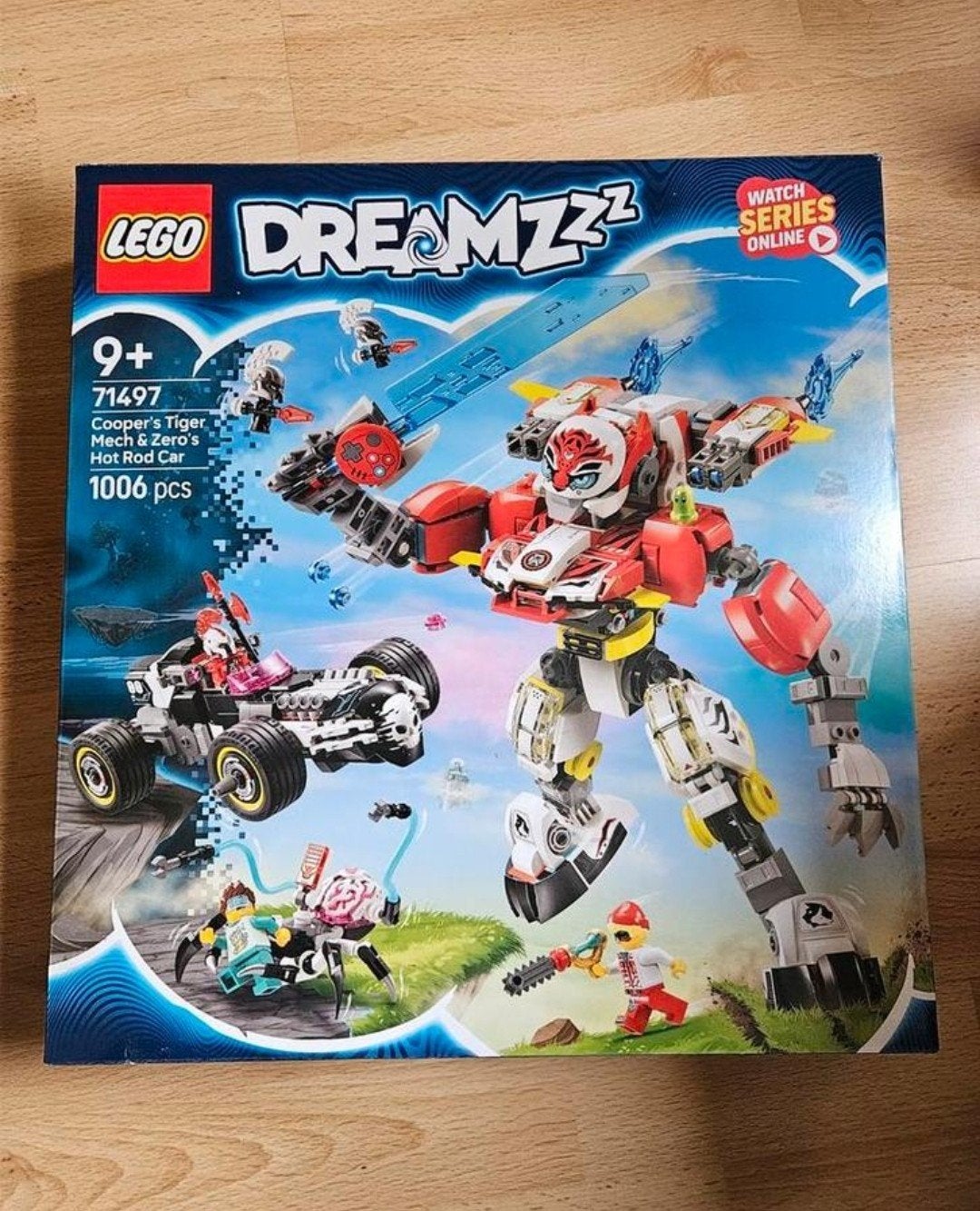LEGO DREAMZzz 71497 Cooper's Tiger Mech & Zero's Hot Rod, Ophalen of Verzenden, Nieuw, Overige merken