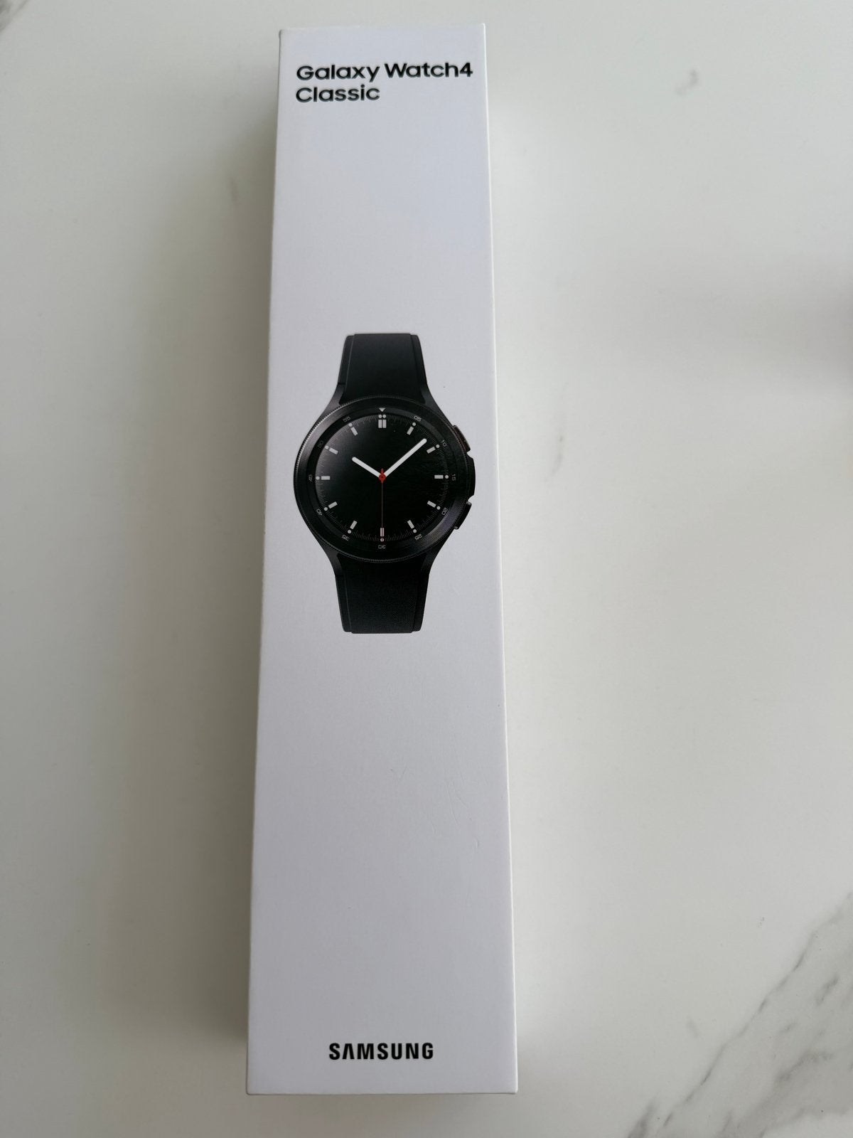 Nieuwe Samsung Galaxy Watch4 Classic 46mm LTE Zwart, Sieraden, Tassen en Uiterlijk, Afstand, Verzenden, Zwart, Nieuw