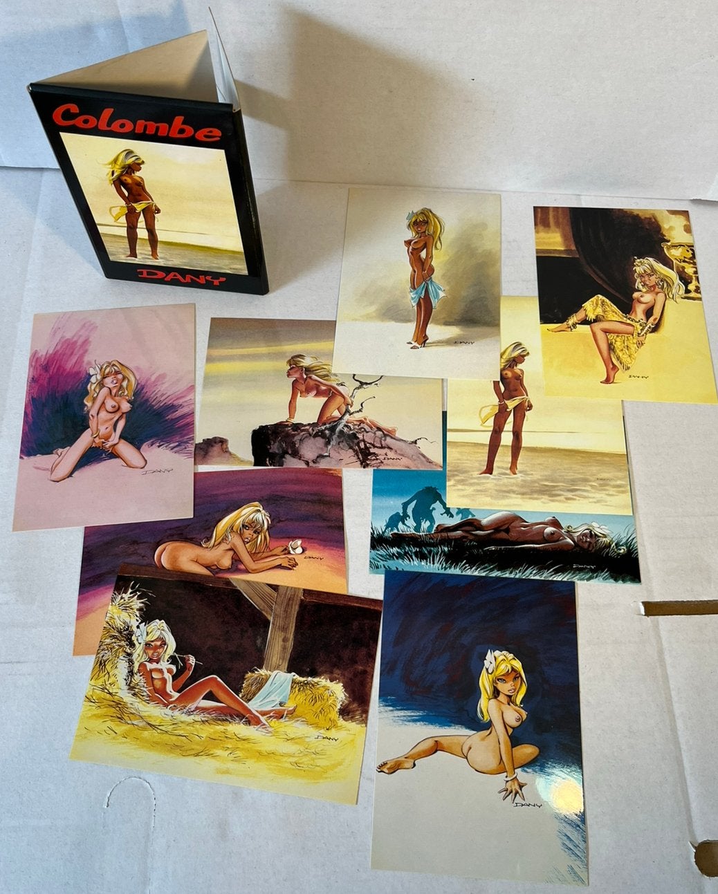 Dany Colombe set ansichtkaarten, Boeken, Stripboeken, Eén stripboek, Ophalen of Verzenden, Zo goed als nieuw