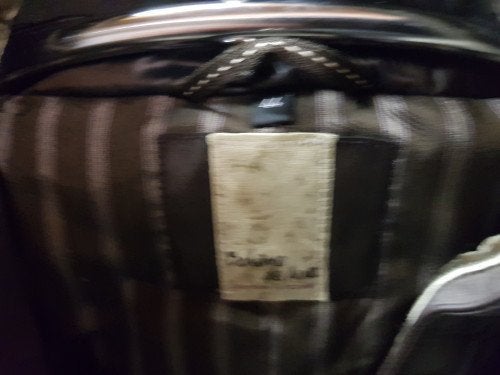 damesjas leer met stof boheme de luxe, Ophalen of Verzenden, 'T Olde Gre-j, Info@toldegrej.nl, Endepoelstraat 20f Didam
