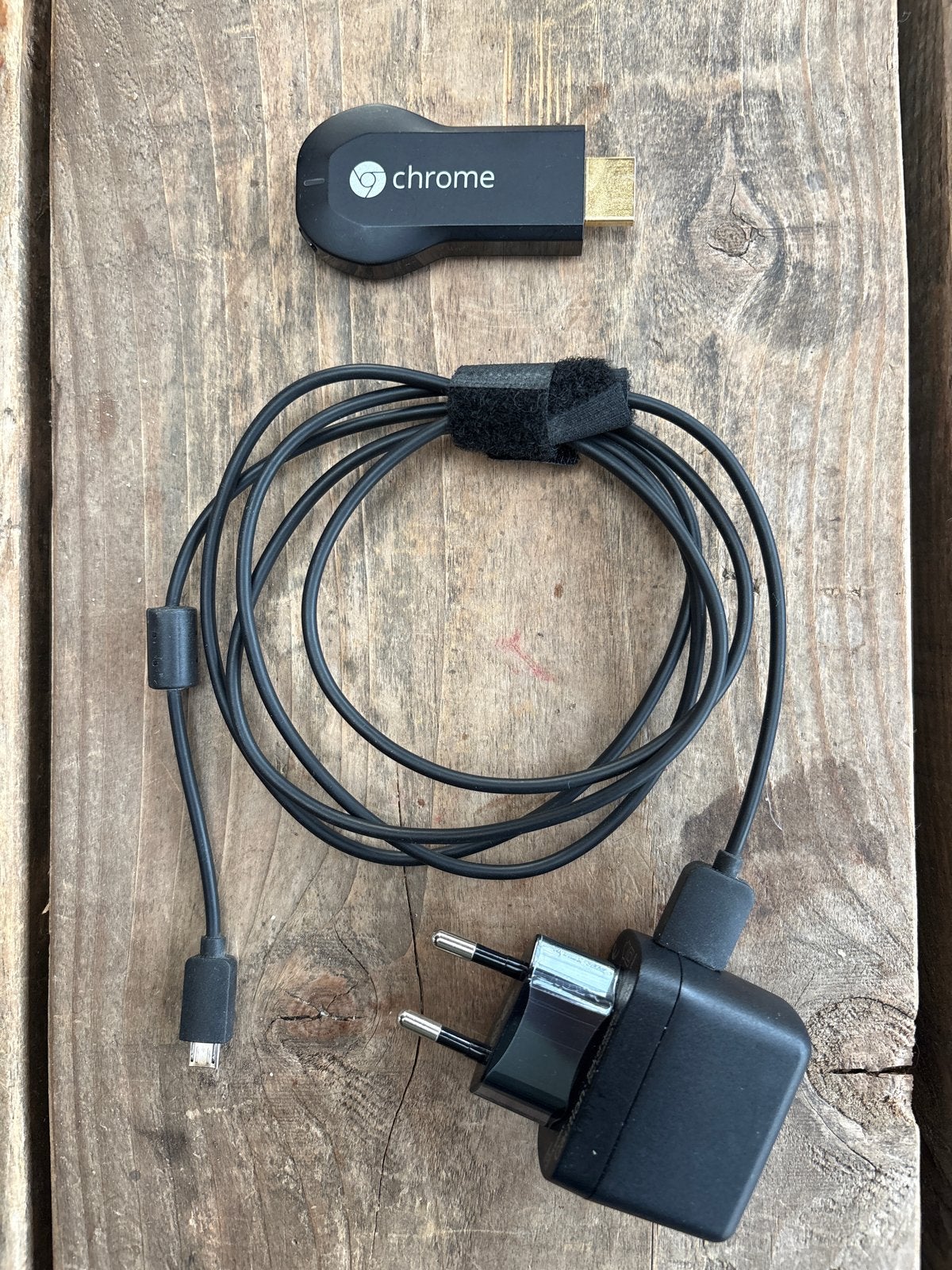 Google Chromecast met adapter en kabel, Ophalen, Gebruikt, HDMI, Zonder harde schijf