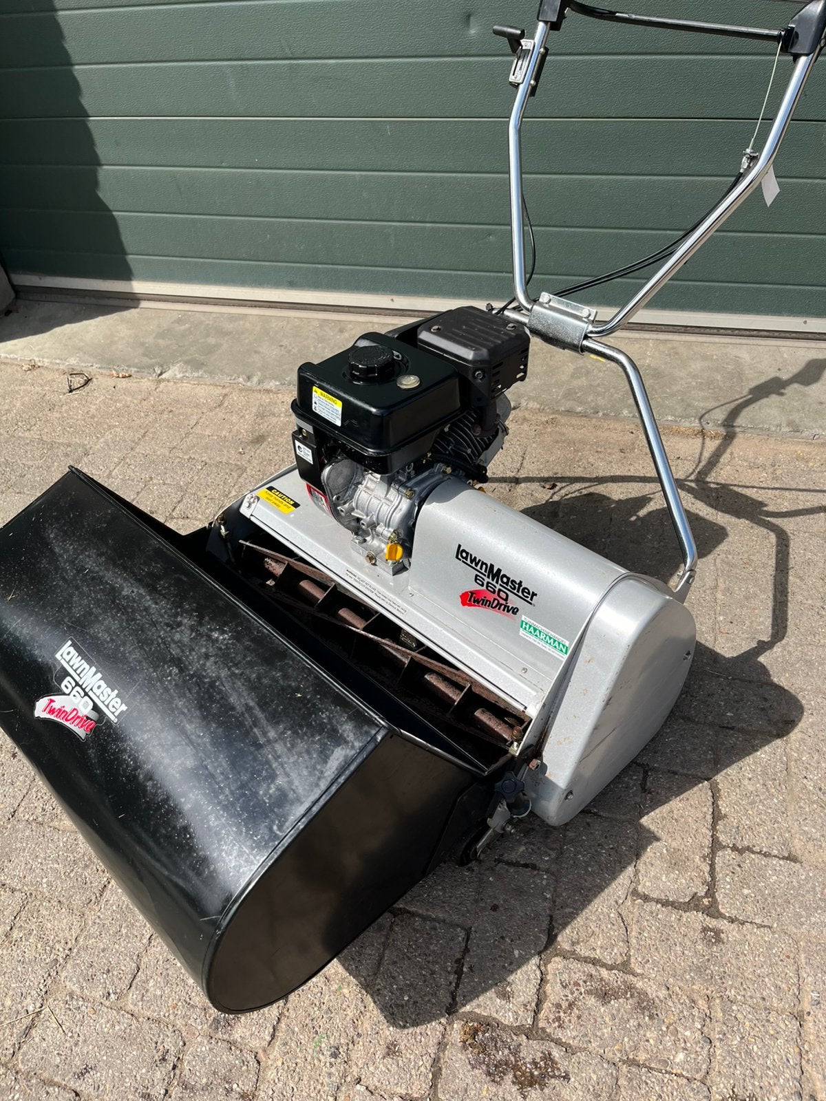 LawnMaster 660 kooimaaier met opvangbak, Kooimesmaaier, Ophalen of Verzenden, Zo goed als nieuw