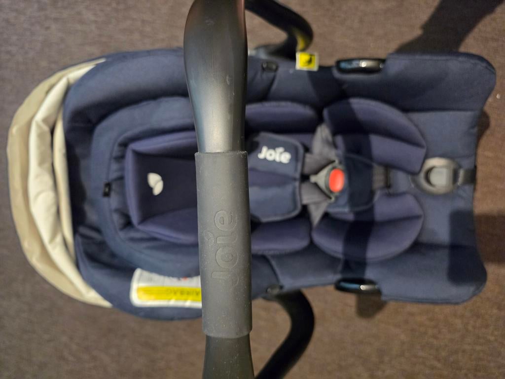 Joie i-Snug autostoel met i-Base Advance, Zijbescherming, Zo goed als nieuw, Isofix, 0 t/m 13 kg
