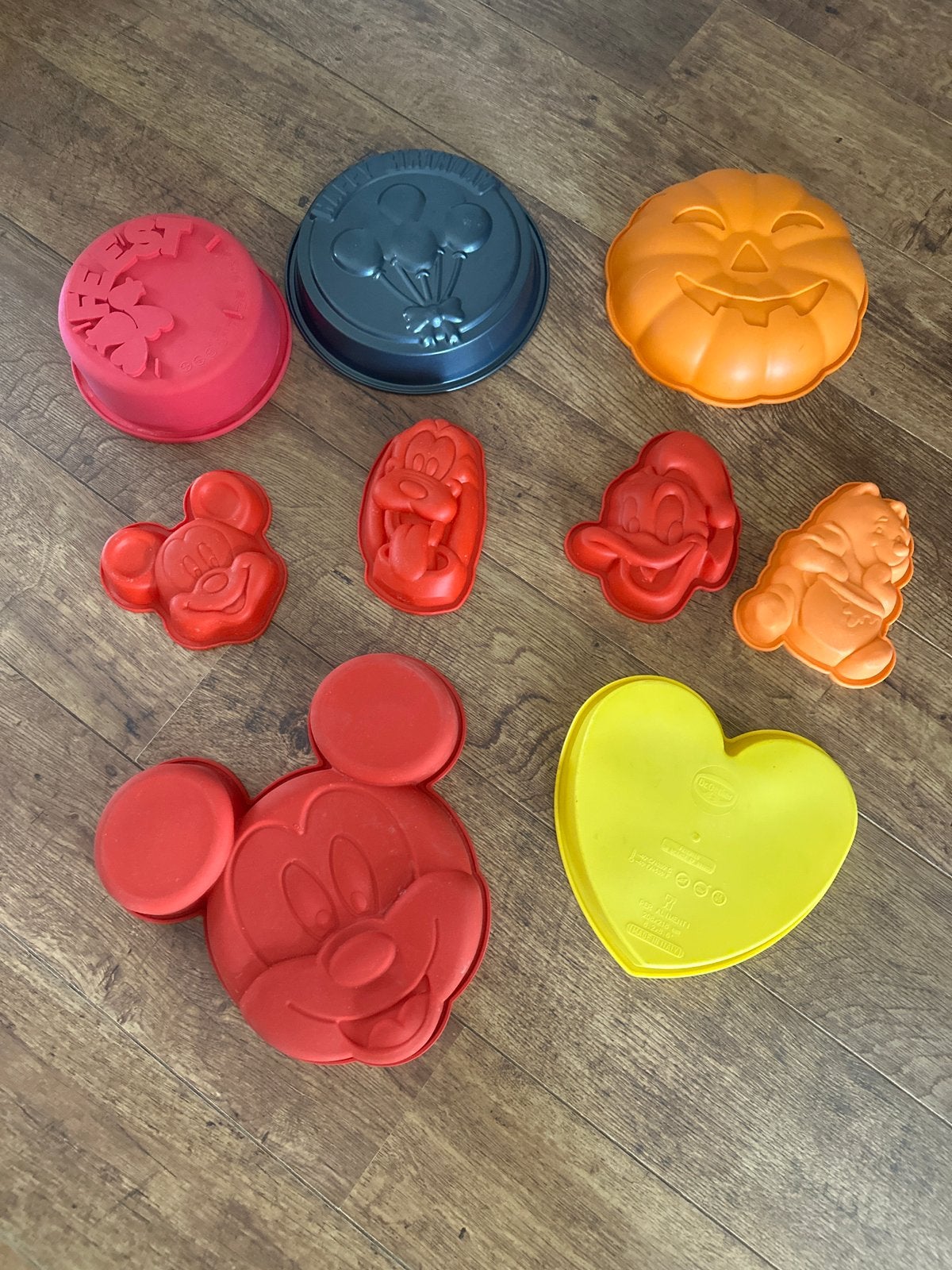 Bakvorm bakvormen siliconen metaal bakken cake taart disney, Ophalen of Verzenden, Zo goed als nieuw
