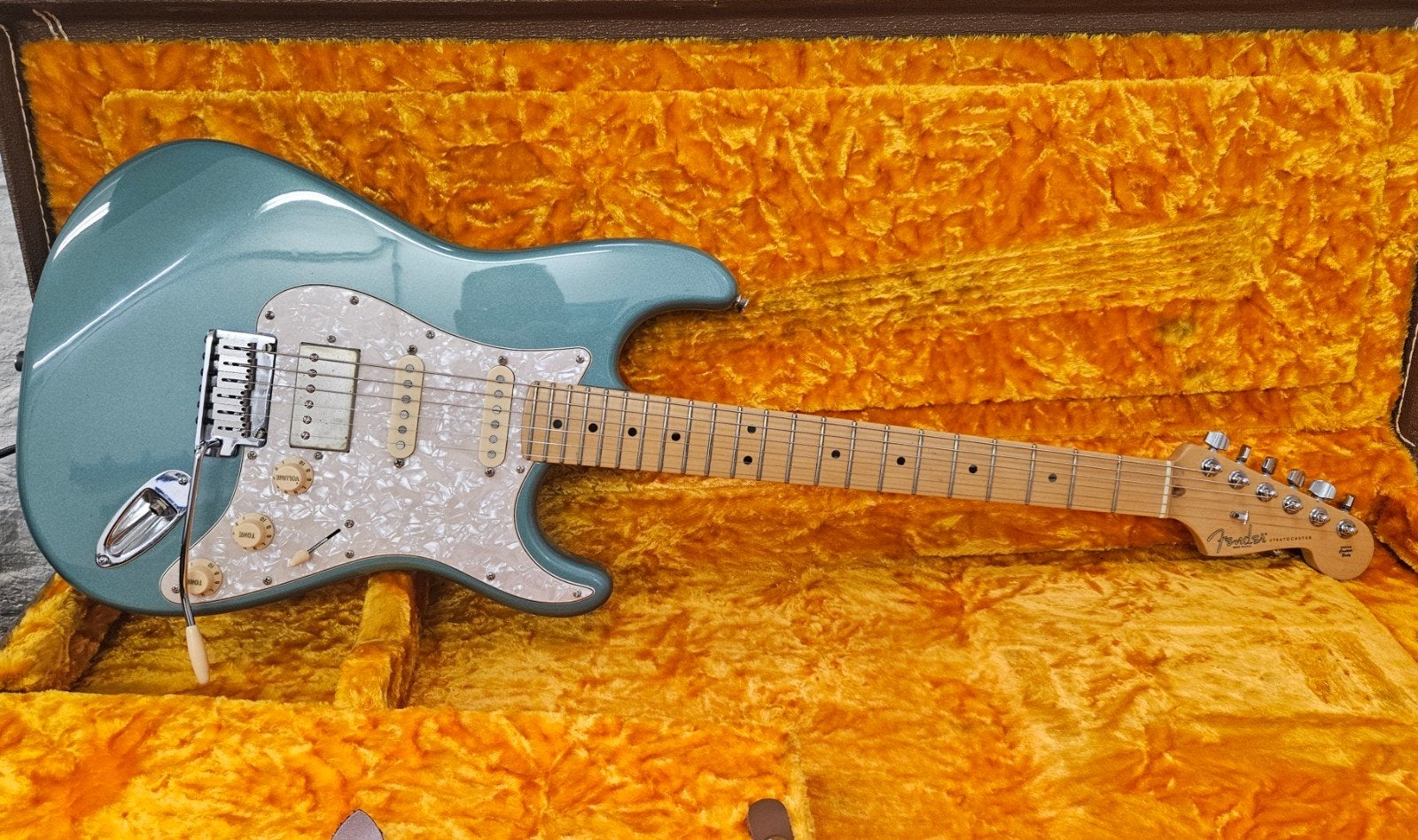 fender stratocaster USA 2003, Ophalen of Verzenden, Gebruikt, Solid body, Fender