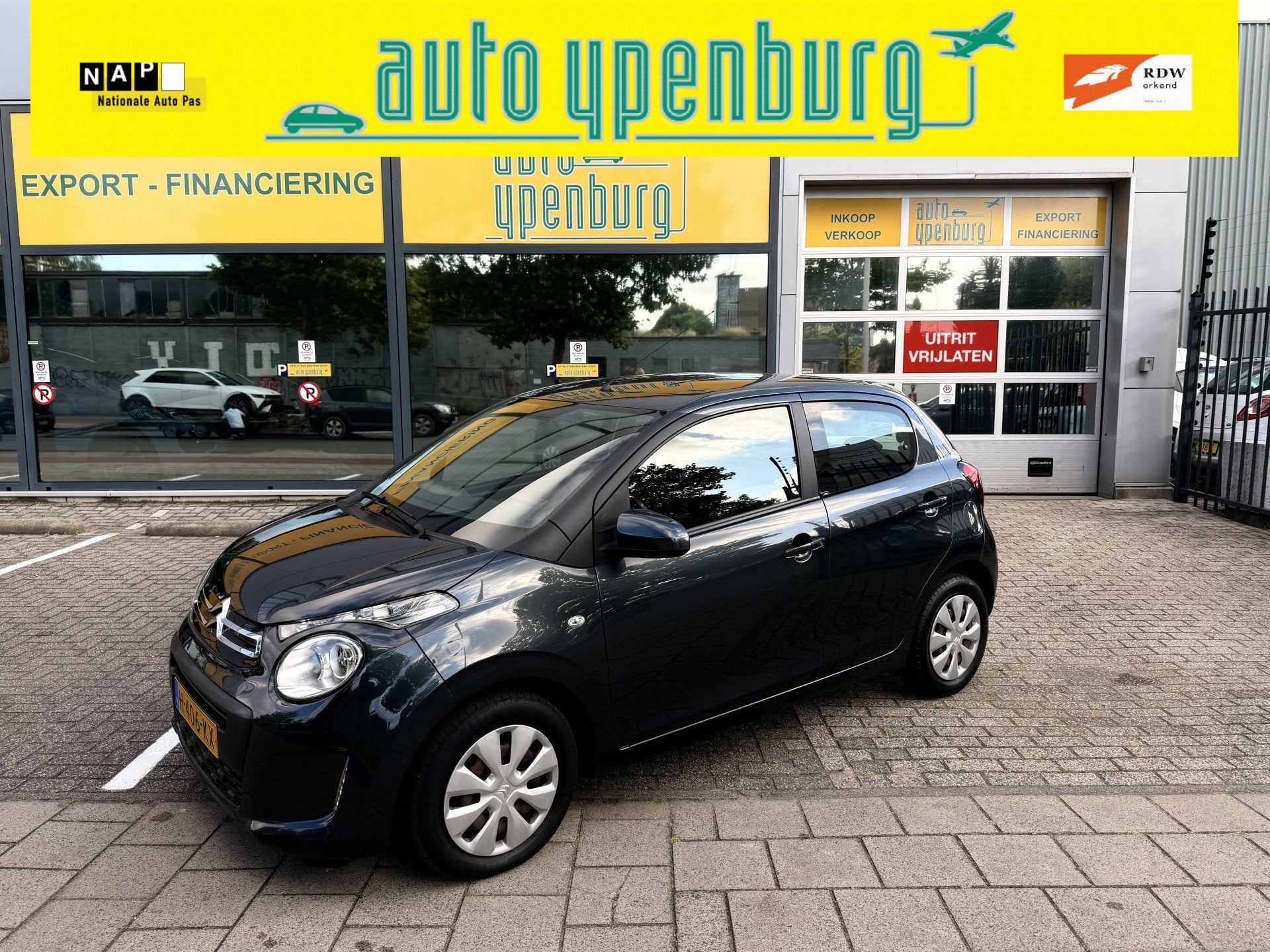 Citroën C1 1.0 VTi Feel * 36.769 Km * Airco * 5 Deurs * NIE, Auto's, Voorwielaandrijving, Stof, Gebruikt, Euro 6