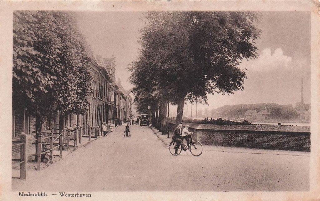 703-331-021 Medemblik Westerhaven, Verzenden, Voor 1920, Noord-Holland