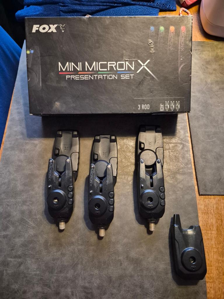 Fox mini micron x, Watersport en Boten, Ophalen of Verzenden, Gebruikt, Complete set