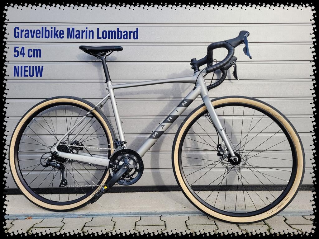 Gravelbike Marin Lombard 54 cm - RR Bikes NIEUW, Fietsen en Brommers, Fietsen | Racefietsen, 28 inch, Meer dan 20 versnellingen