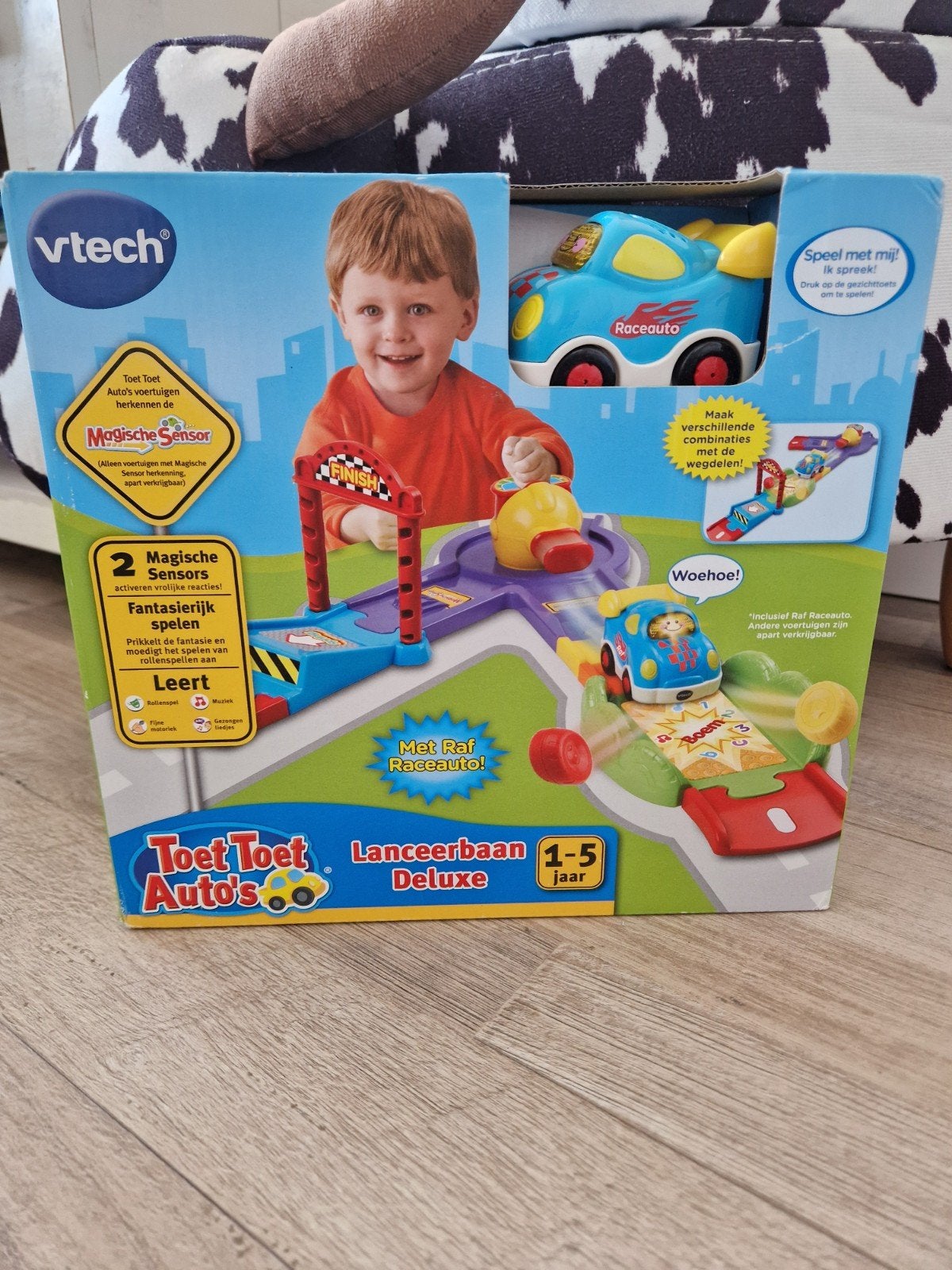 Vtech Toet Toet Auto's Lanceerbaan Deluxe, Ophalen, Nieuw, 6 maanden tot 2 jaar