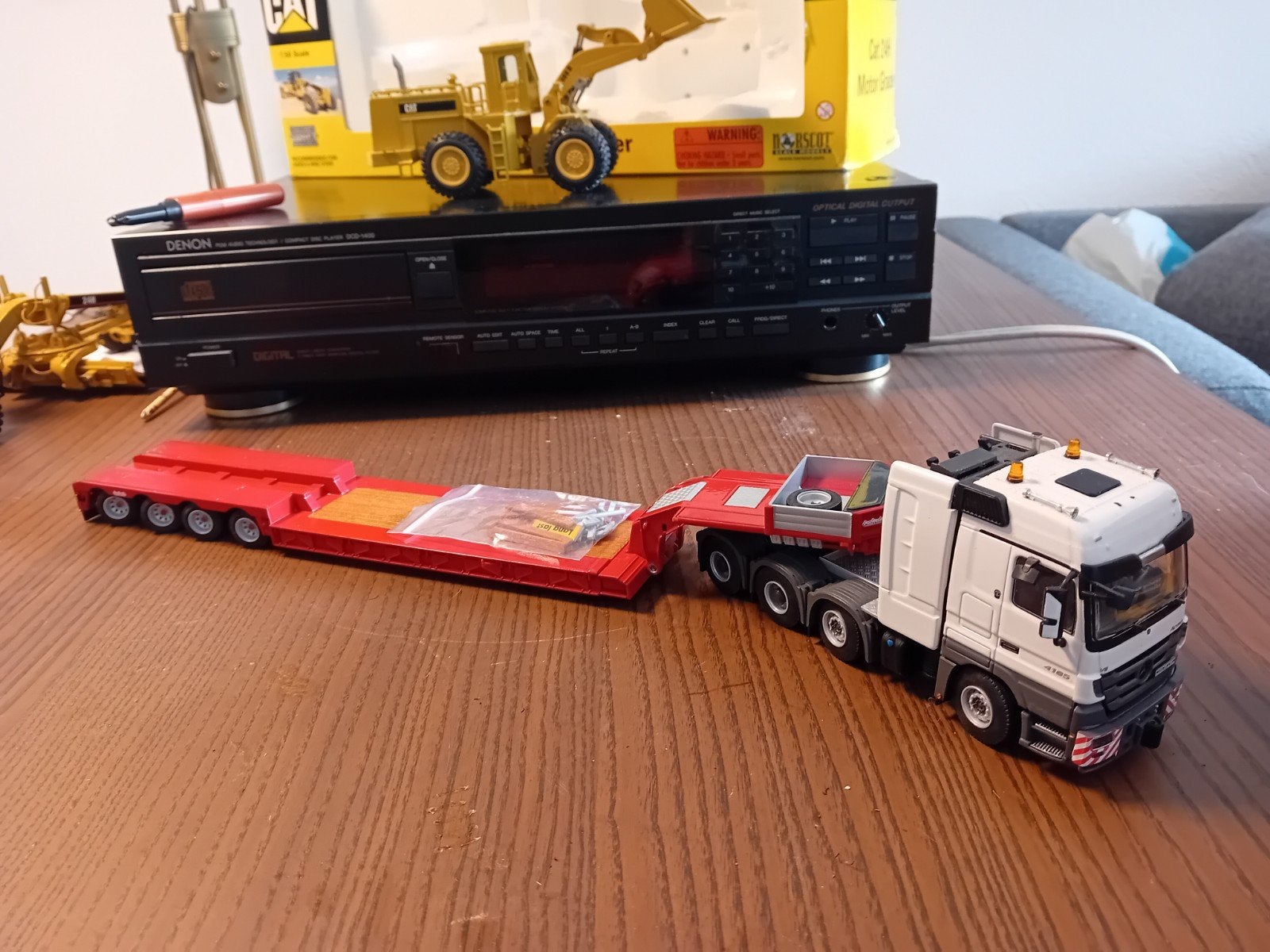 mb actros  met dieplader wsi, Ophalen of Verzenden, Zo goed als nieuw, Bus of Vrachtwagen, Wsi