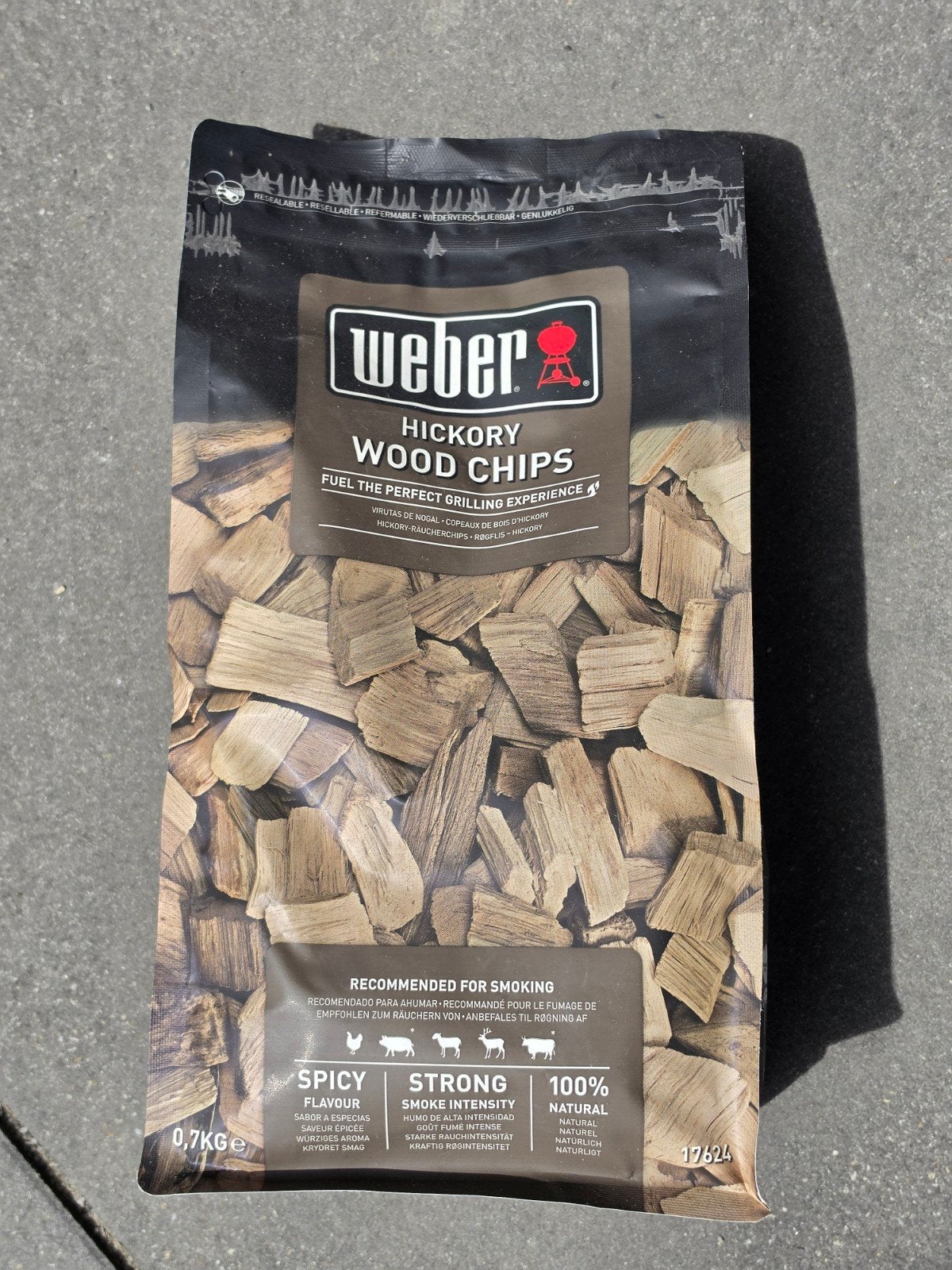 Weber Hickory Wood Chips - Nieuw, Ophalen, Nieuw, Weber