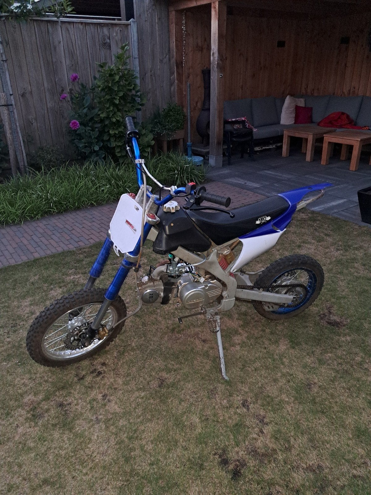 125cc pitbike project, Ophalen, Gebruikt, 125 cc, Pitbike