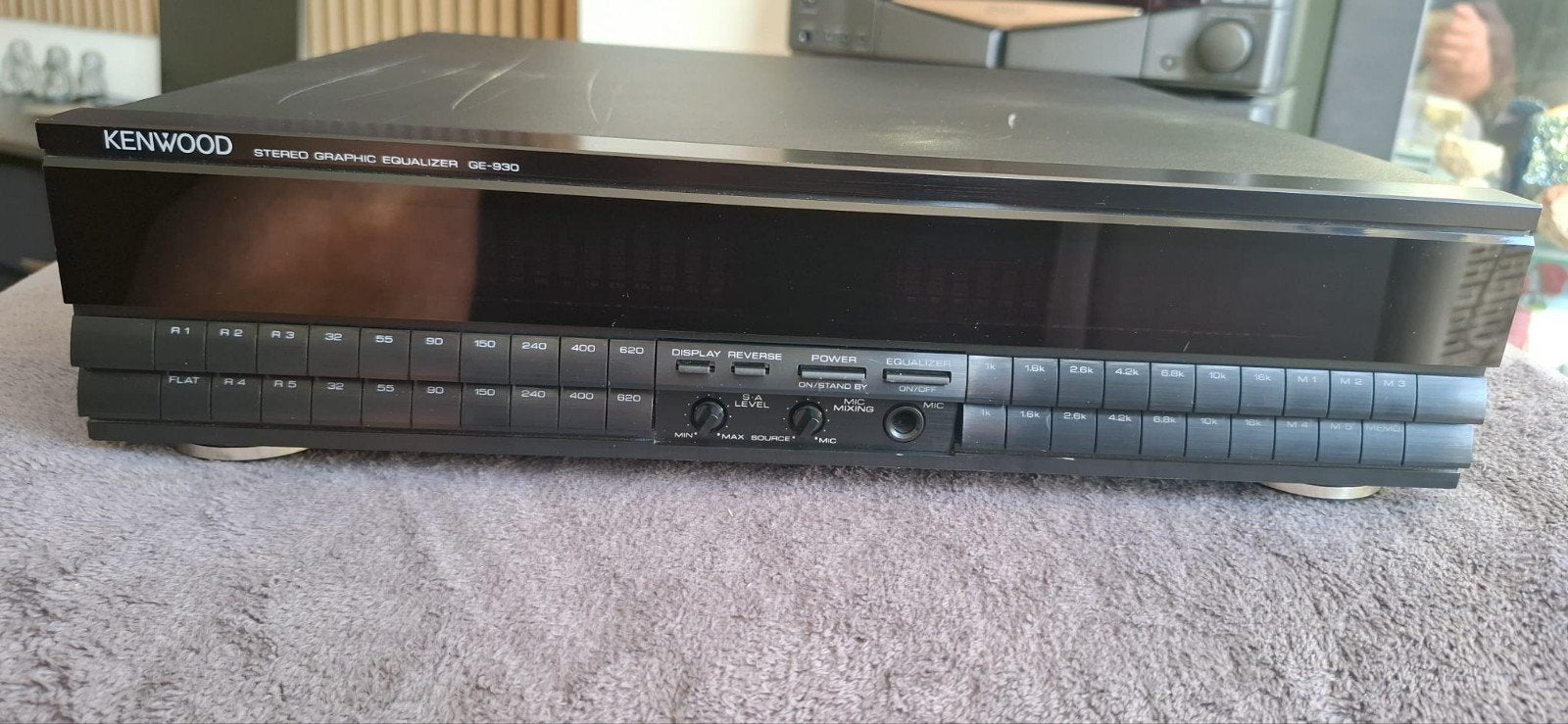 KENWOOD STEREO GRAPHIC EQUALIZER GE-930, Audio, Tv en Foto, Versterkers en Receivers, Ophalen of Verzenden, Gebruikt, Overige merken