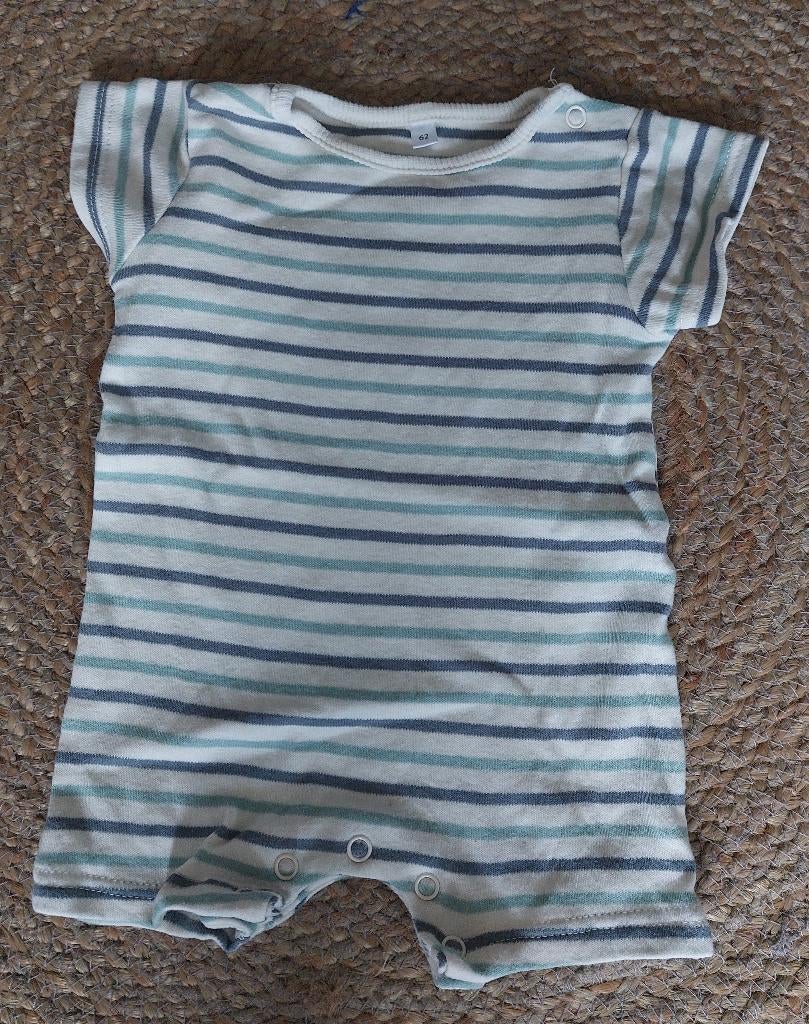 Leuk gestreept boxpakje (zomer) - mt 62, Zeeman, Ophalen of Verzenden, Zo goed als nieuw, Pakje