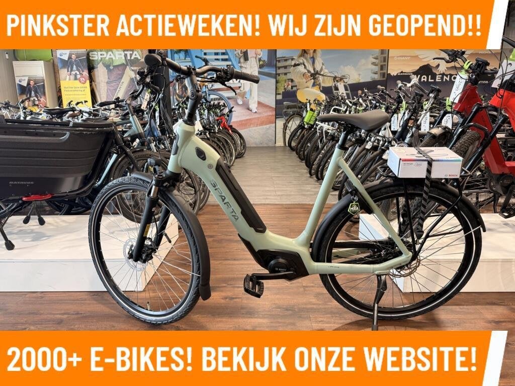 Ruime keuze e-bikes €2000 tot €2999 gazelle ebike met midden, Fietsen en Brommers, Elektrische fietsen, Sparta, Zo goed als nieuw