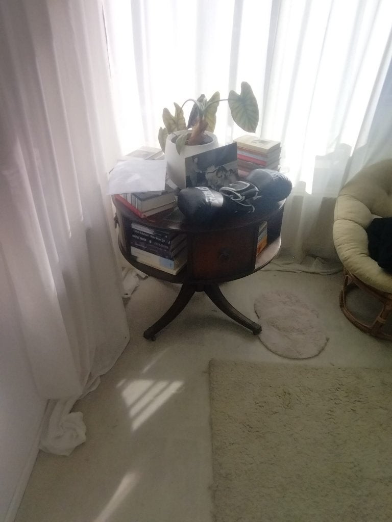 Antieke tafel, Ophalen
