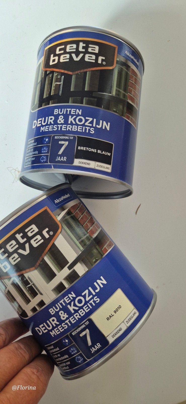 CetaBever Buiten Beits - Deur & Kozijn Meesterbeits, Ophalen, Blauw, Nieuw, Beits