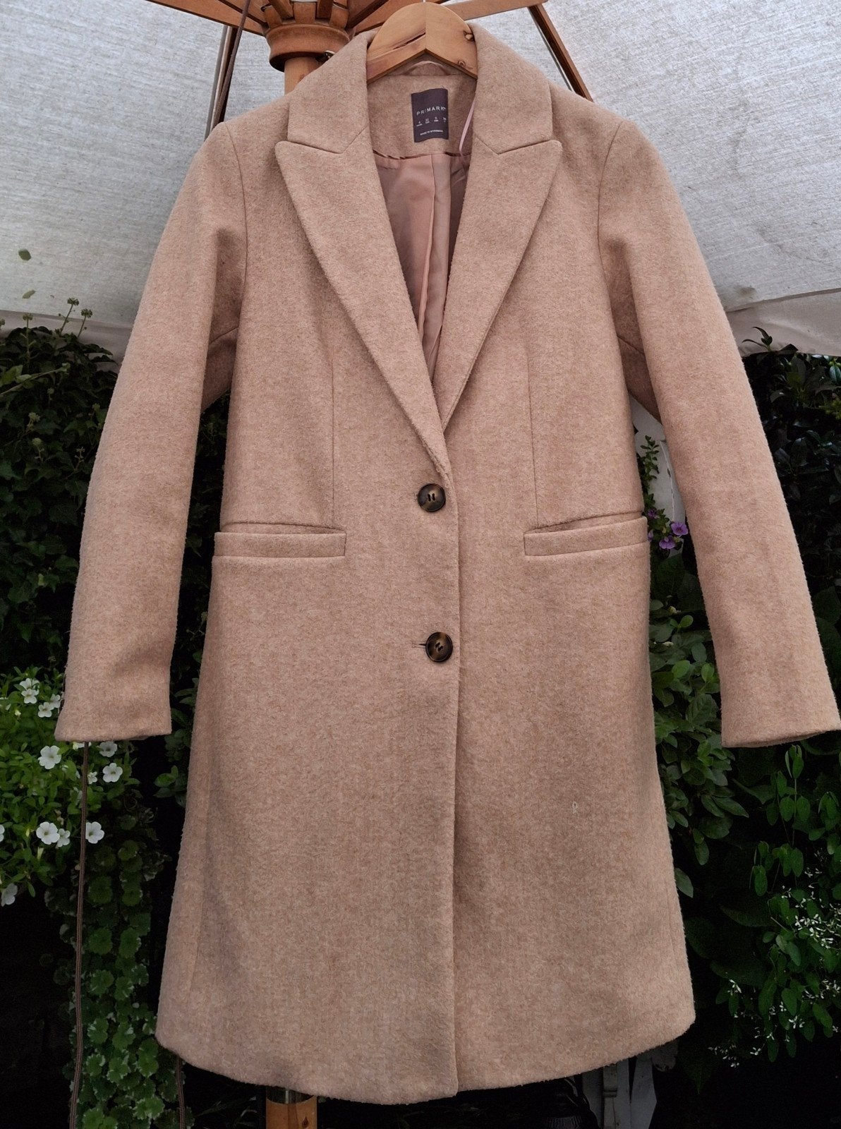 Primark  jas beige xxs, Kleding | Dames, Beige, Zo goed als nieuw, Maat 34 (XS) of kleiner, Verzenden