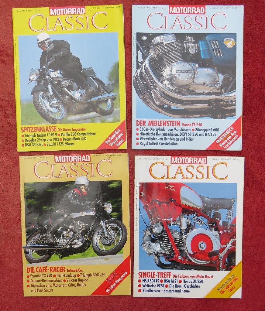 Motorrad Classic 1993, Ophalen of Verzenden, Zo goed als nieuw, Algemeen
