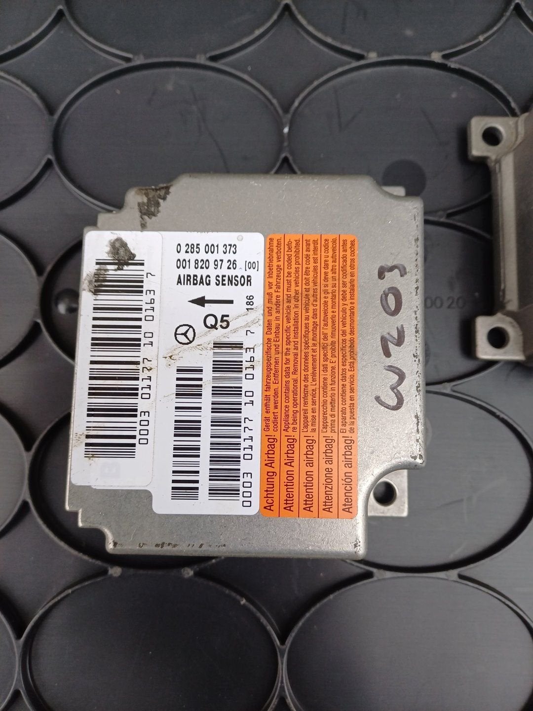 Mercedes-Benz C-Klasse W203 Airbag module 0018209726, Gebruikt, -, Ophalen of Verzenden, -