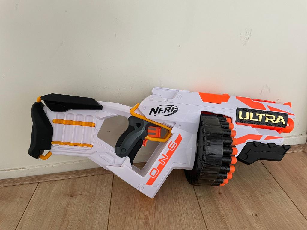 Nerf Ultra One blaster, Ophalen, Gebruikt