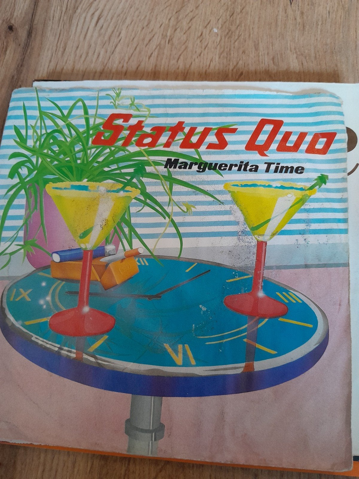 Status quo 7inch margherita time, Ophalen of Verzenden, Zo goed als nieuw, Rock en Metal