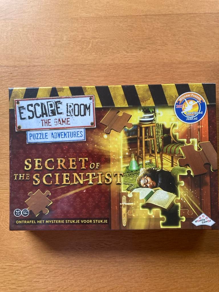 Spwl Escape Room The Game: Secret of the Scientist (Nieuw), Een of twee spelers, Ophalen of Verzenden, Nieuw