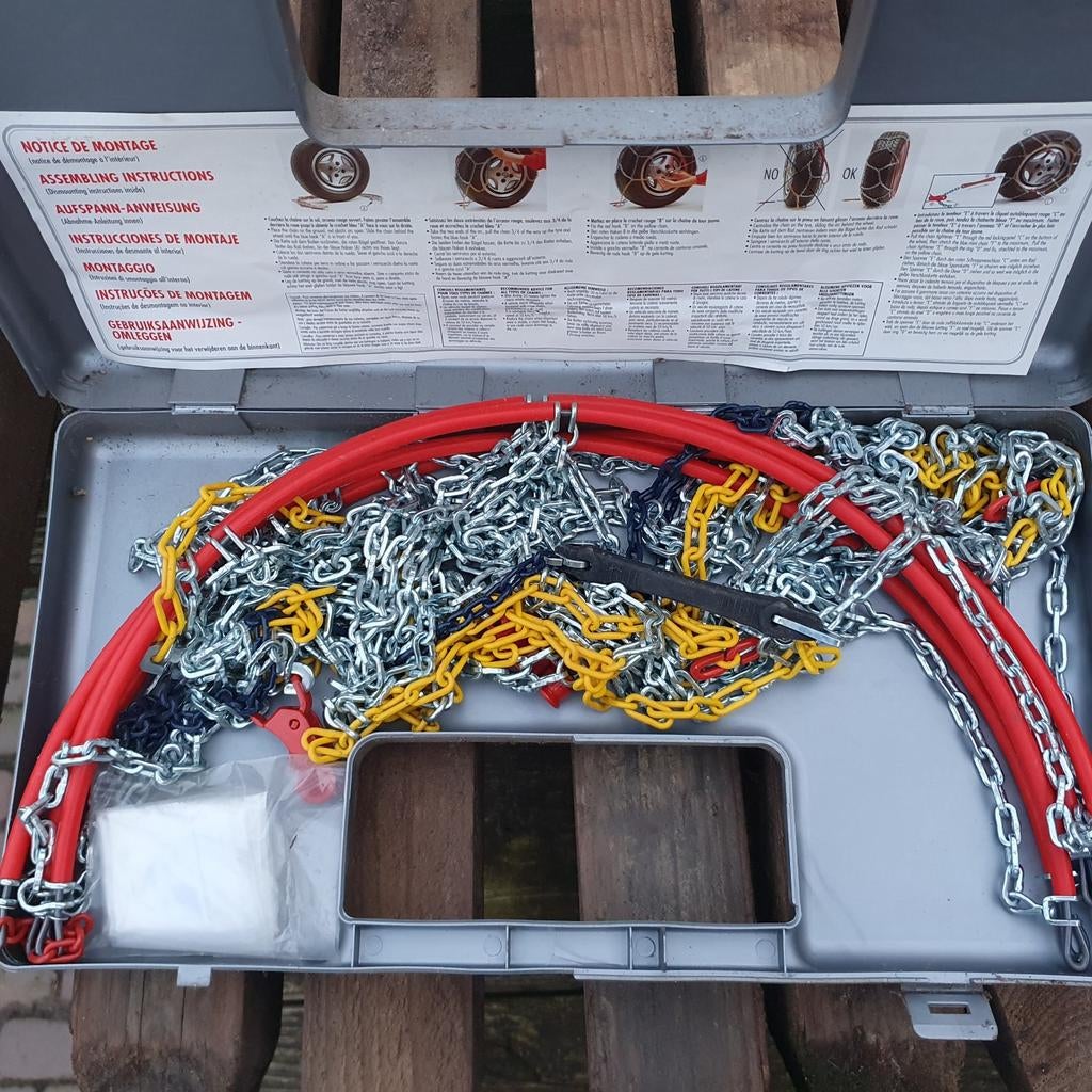 Sneeuwkettingen 15 - 18 inch snelmontage, Ophalen of Verzenden, Nieuw
