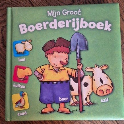 Mijn Groot Boerderijboek - Ontdek de boerderij!, Onbekend, Ophalen of Verzenden, Zo goed als nieuw, Uitklap-, Voel- of Ontdekboek